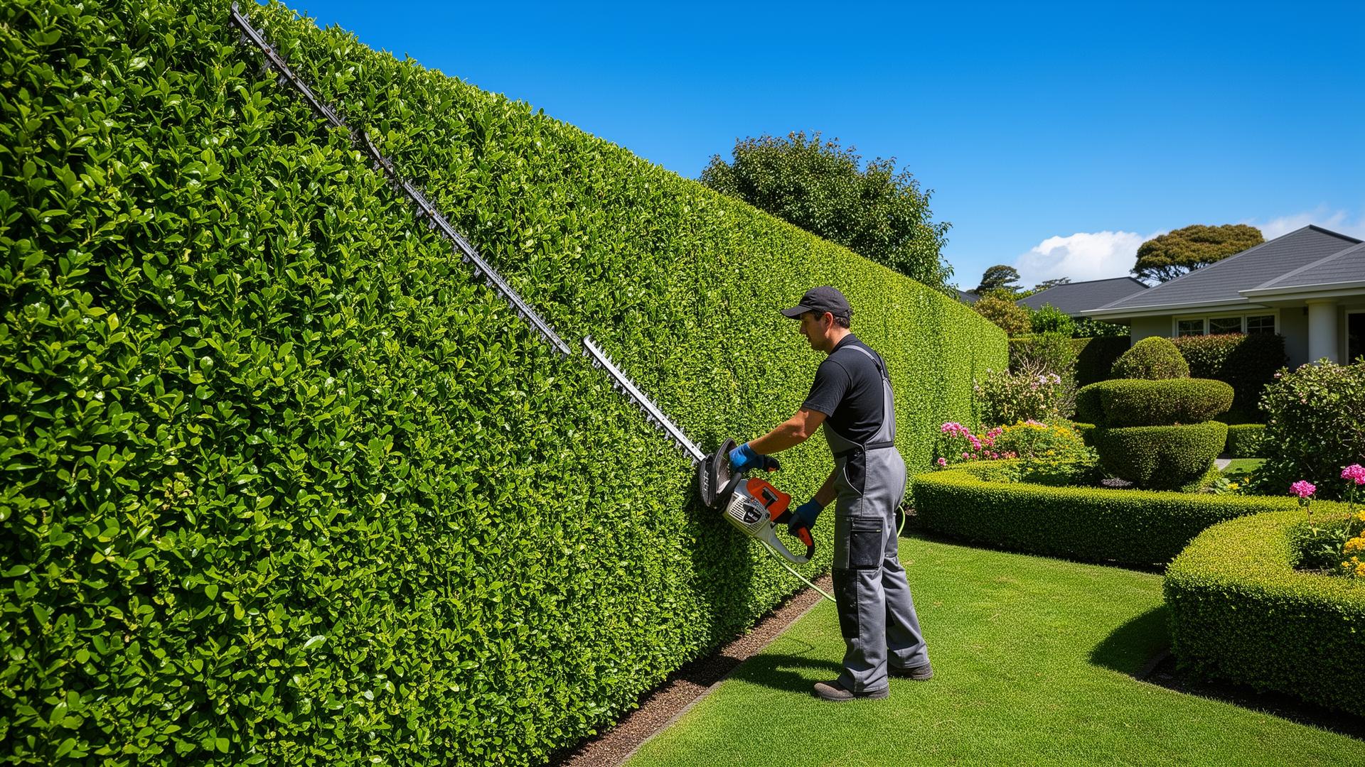 Professional Hedge Trimming
