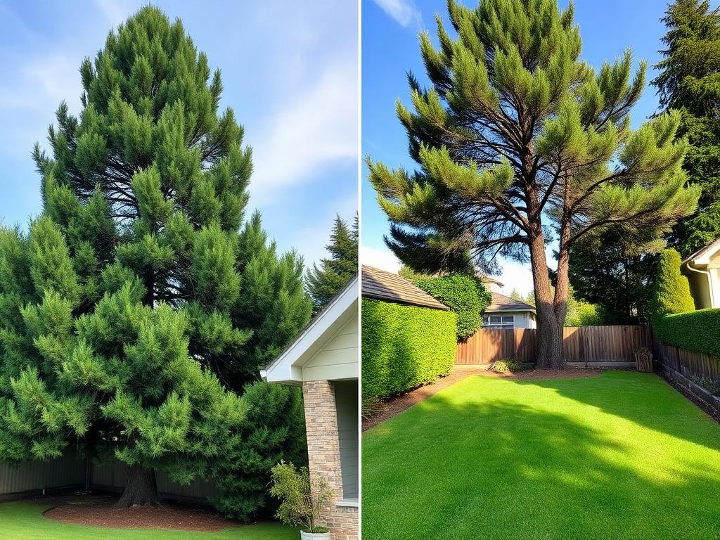 Large Pine Removal — Remuera
