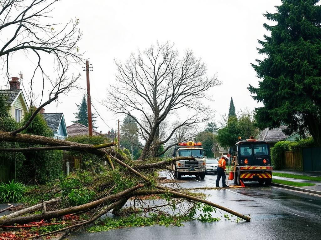 Storm Damage Cleanup — Wellington